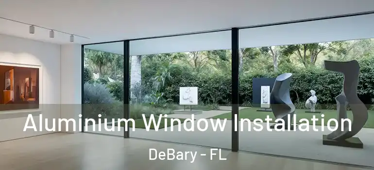  Aluminium Window Installation DeBary - FL