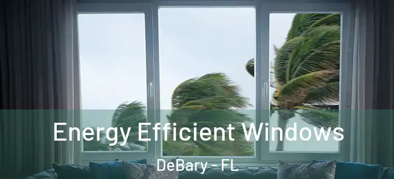  Energy Efficient Windows DeBary - FL