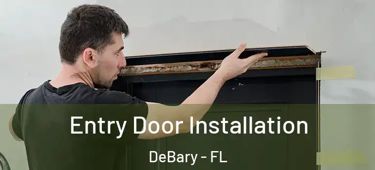 Entry Door Installation DeBary - FL