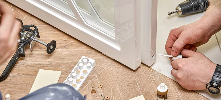 Commercial Aluminum Door Installation in DeBary, FL