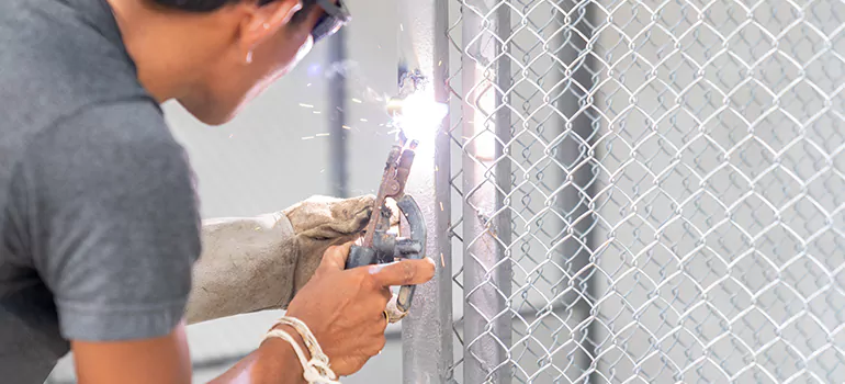 Commercial Mesh Door Repair in DeBary, FL