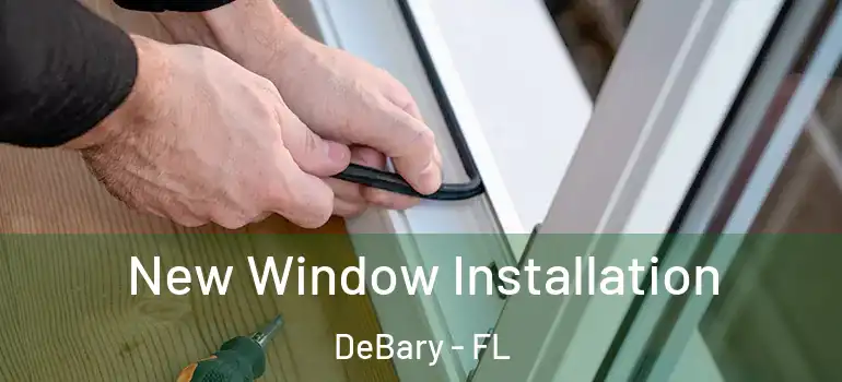 New Window Installation DeBary - FL