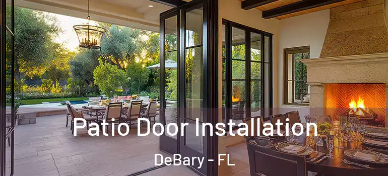  Patio Door Installation DeBary - FL