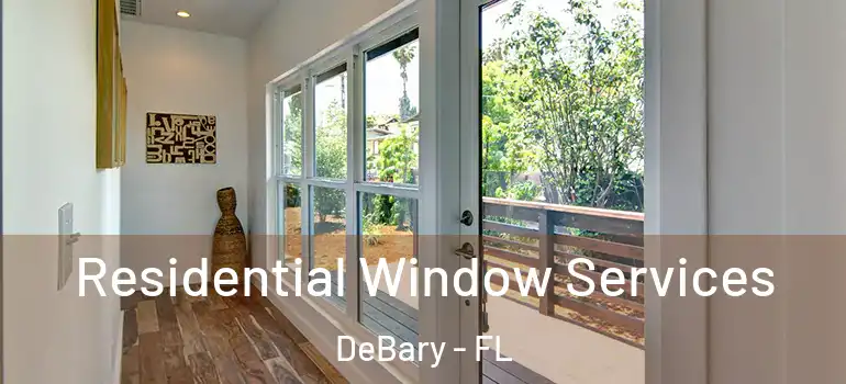  Residential Window Services DeBary - FL