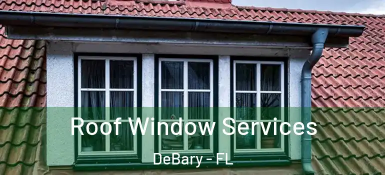  Roof Window Services DeBary - FL
