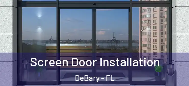  Screen Door Installation DeBary - FL