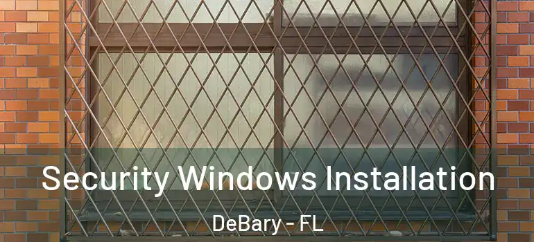  Security Windows Installation DeBary - FL