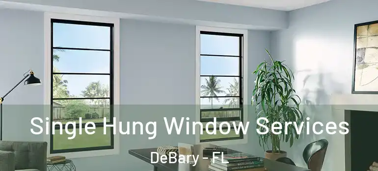  Single Hung Window Services DeBary - FL