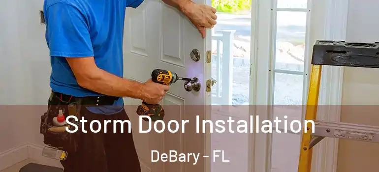  Storm Door Installation DeBary - FL