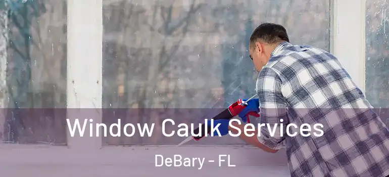 Window Caulk Services DeBary - FL