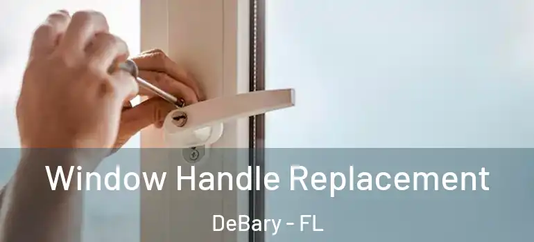  Window Handle Replacement DeBary - FL