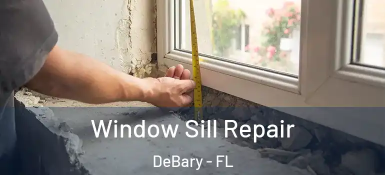  Window Sill Repair DeBary - FL